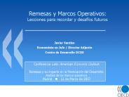 Remesas y Marcos Operativos: Lecciones para recordar y desaf