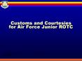 Customs and Courtesies for Air Force Junior ROTC PowerPoint PPT Presentation