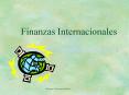 Finanzas Internacionales PowerPoint PPT Presentation
