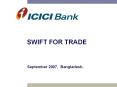 SWIFT FOR TRADE PowerPoint PPT Presentation