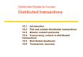 Distributed Systems Course Distributed transactions PowerPoint PPT Presentation