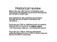 Historical review PowerPoint PPT Presentation