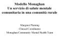 Modello Monaghan Un servizio di salute mentale comunitaria in una comunit PowerPoint PPT Presentation