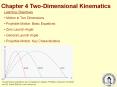Chapter 4 Two-Dimensional Kinematics PowerPoint PPT Presentation