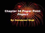 Chapter 34 Power Point Project
