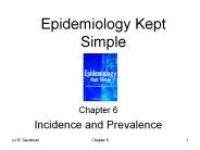 Epidemiology Kept Simple