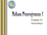 Bahasa Pemrograman 1