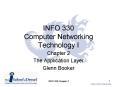 INFO 330 Computer Networking Technology I PowerPoint PPT Presentation