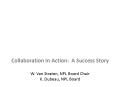 Collaboration In Action: A Success Story PowerPoint PPT Presentation