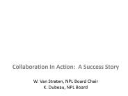 Collaboration In Action: A Success Story
