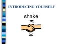 INTRODUCING YOURSELF PowerPoint PPT Presentation