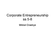 Corporate Entrepreneurship ss 5-8