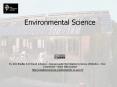 ENVIRONMENTAL SCIENCE, SERVICES PowerPoint PPT Presentation