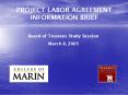 Project Labor Agreements (PLA) PowerPoint PPT Presentation