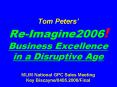 Tom Peters PowerPoint PPT Presentation