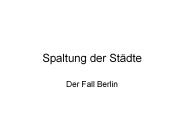 Spaltung der St