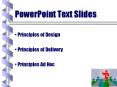 PowerPoint Text Slides PowerPoint PPT Presentation