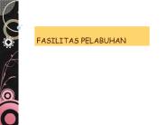 FASILITAS PELABUHAN