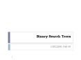 Binary Search Trees PowerPoint PPT Presentation