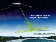 Latest Results from the Milagro Observatory