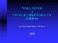 MALA PRAXIS  Y LEGISLACI PowerPoint PPT Presentation