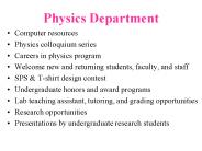 Physics Department