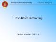 Case-Based Reasoning PowerPoint PPT Presentation
