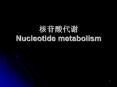 ????? Nucleotide metabolism PowerPoint PPT Presentation