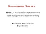 NPTEL - National Programme on Technology Enhanced Learning