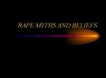 RAPE MYTHS AND BELIEFS PowerPoint PPT Presentation