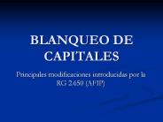 BLANQUEO DE CAPITALES
