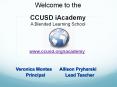 Welcome to the  CCUSD iAcademy A Blended Learning School PowerPoint PPT Presentation