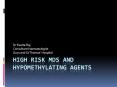 High Risk MDS and hypomethylating agents PowerPoint PPT Presentation