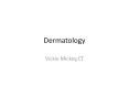 Dermatology PowerPoint PPT Presentation