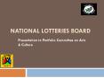 National Lotteries Board PowerPoint PPT Presentation