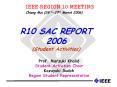 R10 SAC REPORT 2006 (Student Activities) PowerPoint PPT Presentation