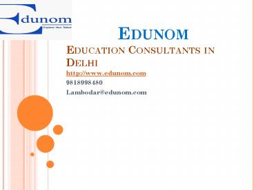 Career Counselor in Delhi