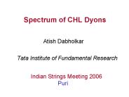 Spectrum of CHL Dyons