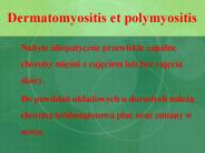 Dermatomyositis et polymyositis
