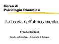 Corso di Psicologia Dinamica PowerPoint PPT Presentation
