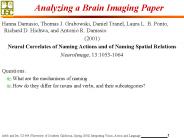 Analyzing a Brain Imaging Paper