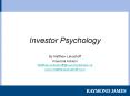 Investor Psychology PowerPoint PPT Presentation