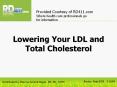 Lowering Your LDL and Total Cholesterol PowerPoint PPT Presentation