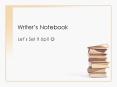 Writer PowerPoint PPT Presentation