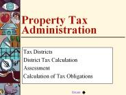 Property Tax Administration