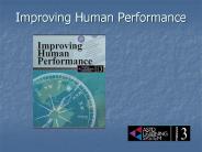 Improving Human Performance