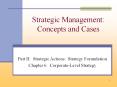 Strategic Management: Concepts and Cases PowerPoint PPT Presentation