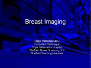 Breast Imaging