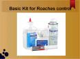 Basic Kit for Roaches Control PowerPoint PPT Presentation