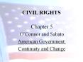 CIVIL RIGHTS PowerPoint PPT Presentation
